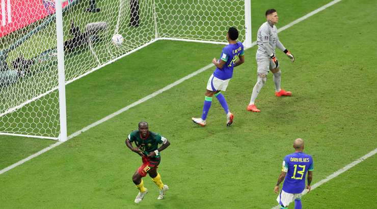 Aboubakar scored for Cameroon
