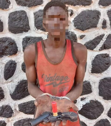 Sunday Chukwu: Arrested for alleged unlawful possession of a firearm and ammunition by police in Enugu