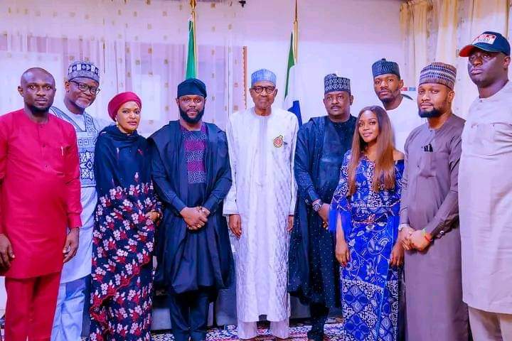 Tinubu-Shettima Campaign Council delegation visit Buhari in Daura