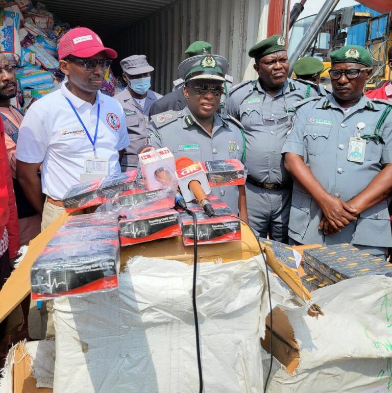 NCS intercepts container load of tramadol worth N1.5bn from India