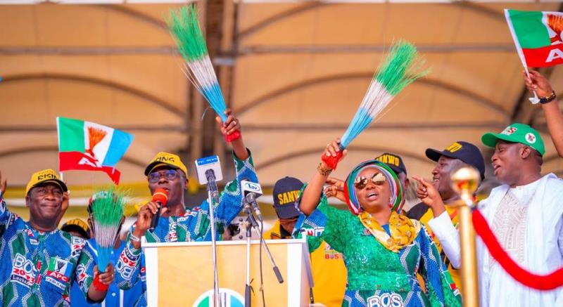 Hamzat, Sanwo-Olu and Ibijoke