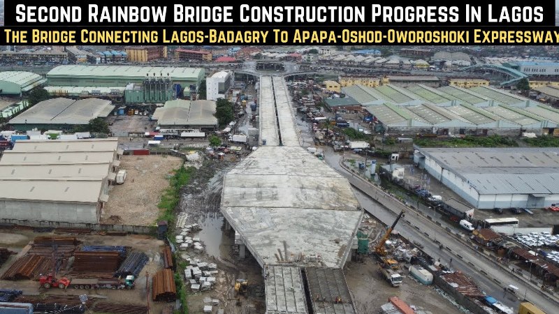 Second Rainbow bridge construction in progress