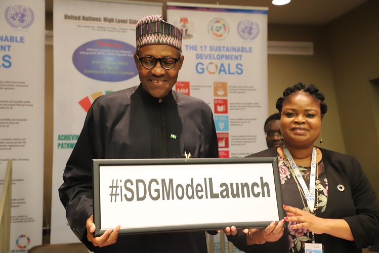 The Senior Special Assistant to the President on SDGs, Princess Adejoke Orelope –Adefulire congratulates President Buhari on 80th birthday