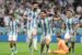Messi reacts after guiding Argentina to World Cup final