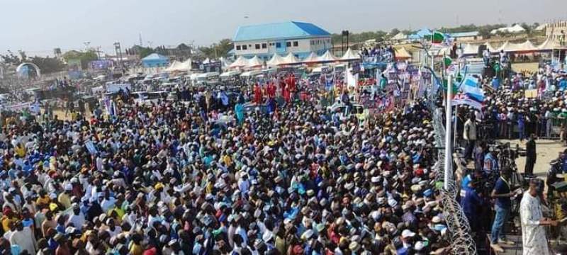 Massive crowd at APC;s rally in Zamfara