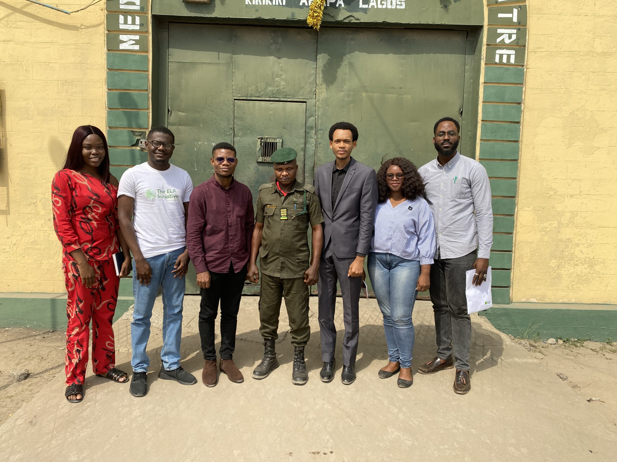 ELA Initiative, a Human Rights Organisation visited the Kirikiri Medium Custodial Center