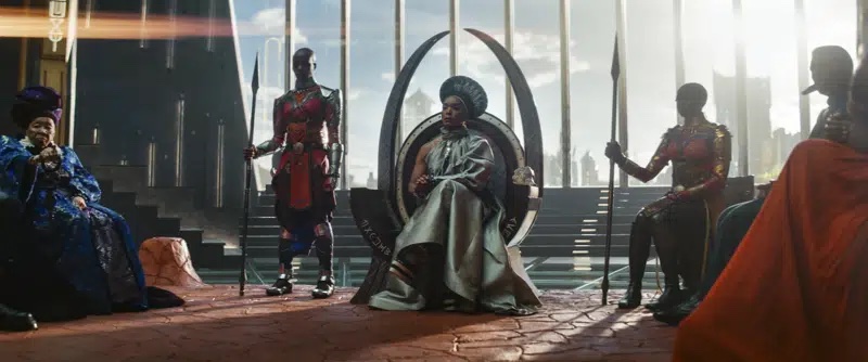 A scene from Wakanda Forever