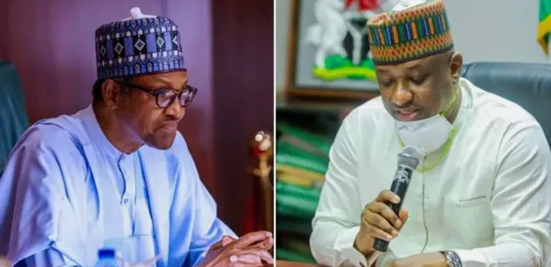 President Buhari celebrates Festus Keyamo