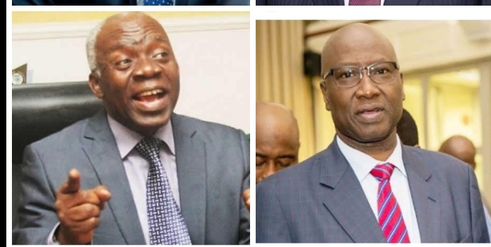 Femi Falana and Boss Mustapha