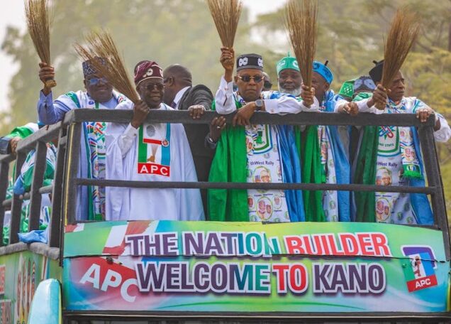Flashback 4 January: APC leaders campaign in Kano