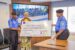 IGP presents cheque to one of the beneficiaries