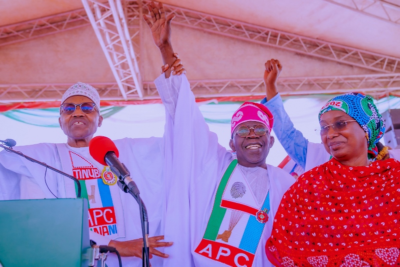 Buhari endorsed Tinubu in Adamawa