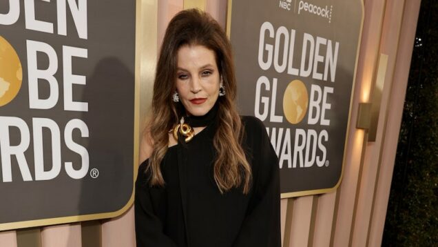 Lisa Marie Presley at her last outing