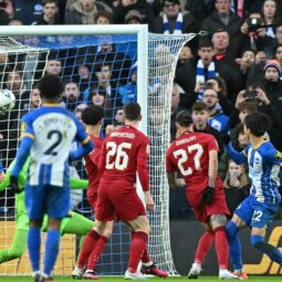 Mitoma’s last-gasp strike sends Liverpool out of FA Cup
