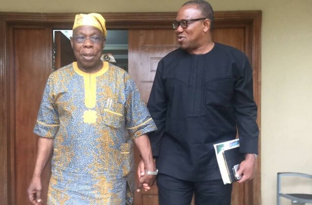 Obasanjo and Peter Obi