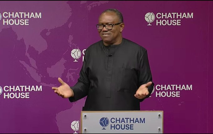 Peter Obi has committed treason - Buhari's government