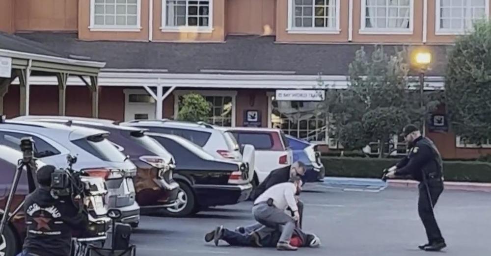 The mass shooter Chunli Zhao being arrested in Moon Bay San Francisco