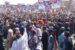 Huge crowd welcomed the APC's presidential candidate to Bauchi