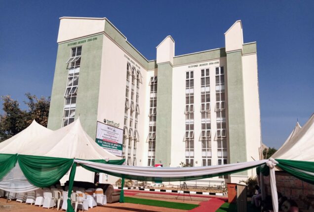 Newly constructed College of Medicine Complex Phase I, Kaduna State University by TETFund