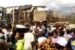Traders in tears as fire razes building housing many stores inside Lagos Market, Oba Market, Ring Road, Edo State