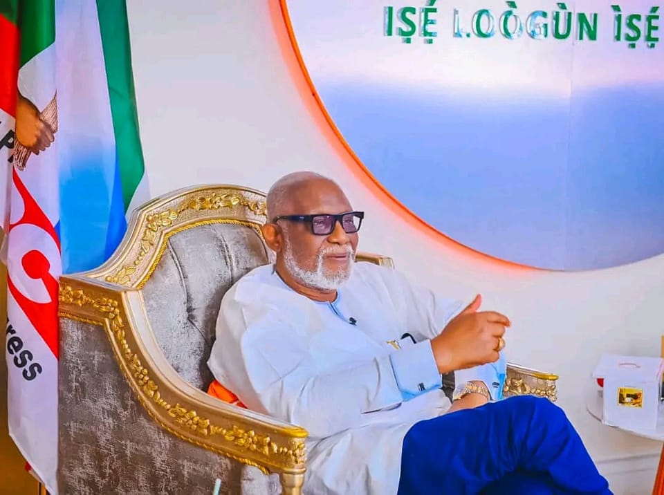 Cash Swap Policy launched to demarket APC, Tinubu: Akeredolu speaks bodly