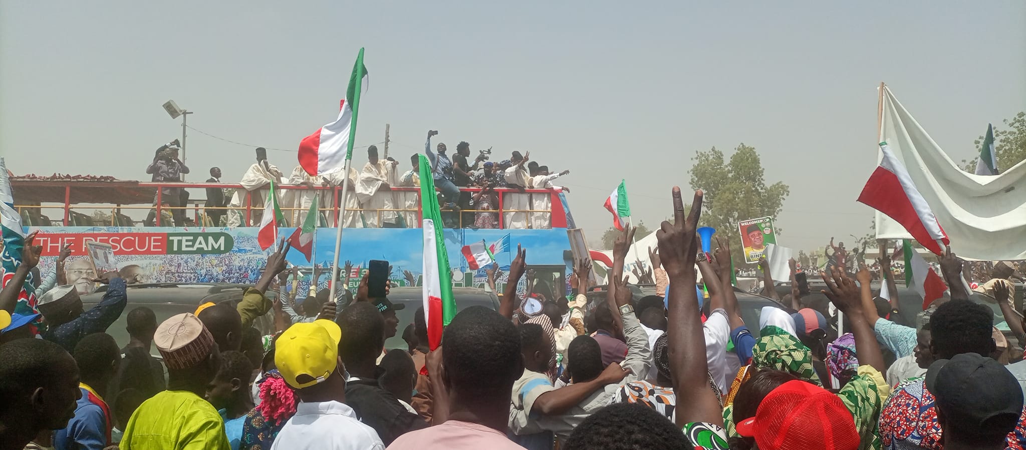 Atiku receives hero's welcome in Adamawa, vows to develop North East