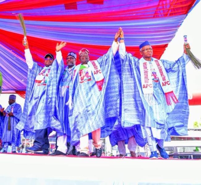 Tinubu with El-Rufai and others