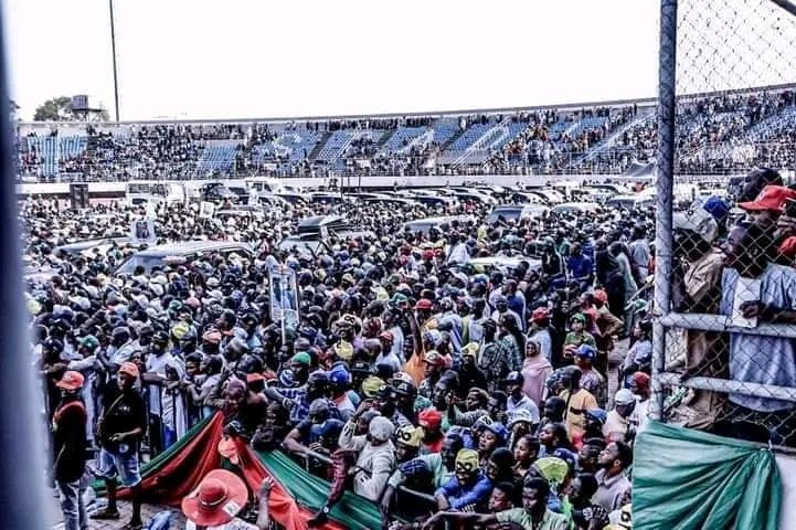 Huge crowd at APC's rally in Kogi