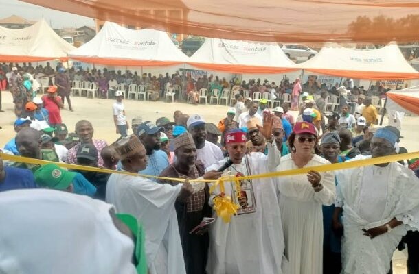 Kogi ADC Rep member Leke Abejide inaugurates campaign council, office for presidential candidate of the APC, Bola Tinubu, in the state.