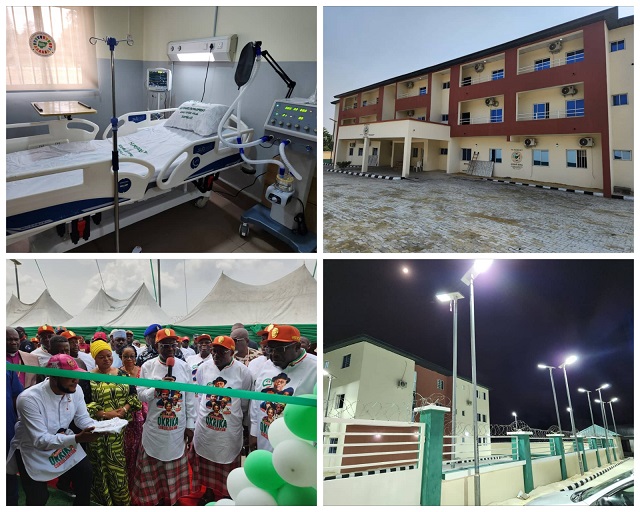 Governor Nyesom Wike applauds SSAP-SDGs, Princess Adejoke Orelope-Adefulire for delivery of a 100 -bed Mother and Child Hospital in Rivers
