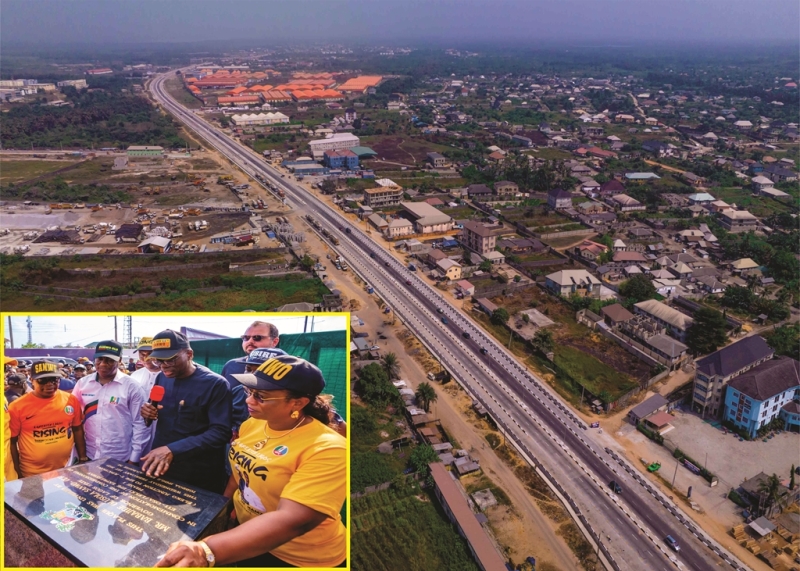 Sanwo Olu Unveils 18 7km Six Lane Eleko Epe Expressway P M News