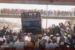 Massive crowd mob Tinubu in Oshodi