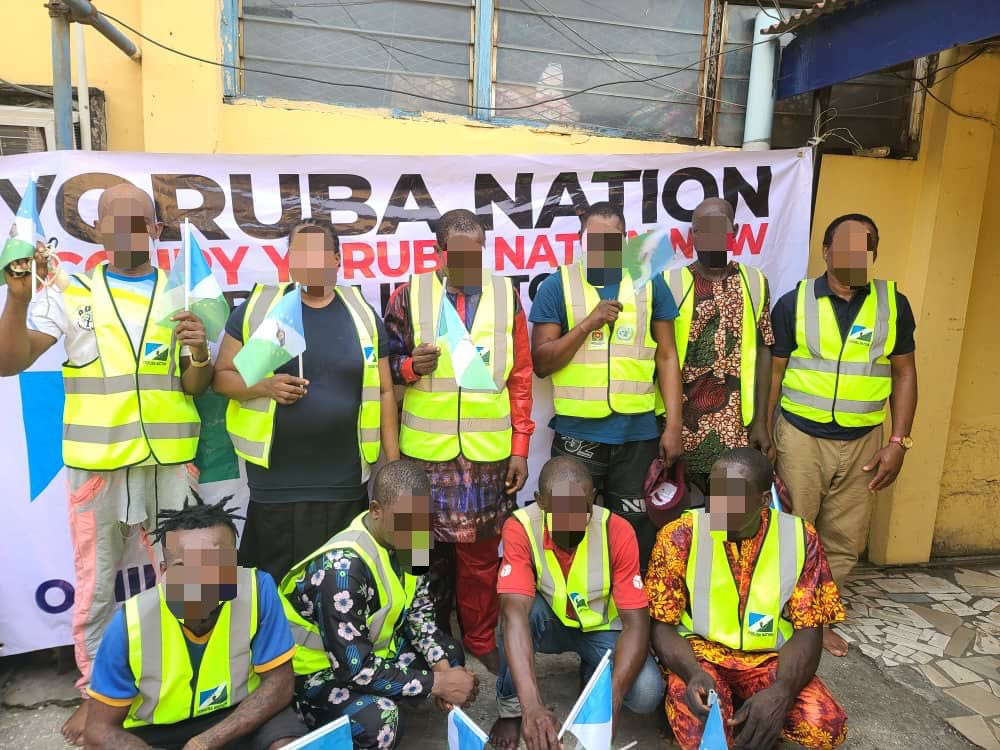 Arrested Yoruba Nation agitators
