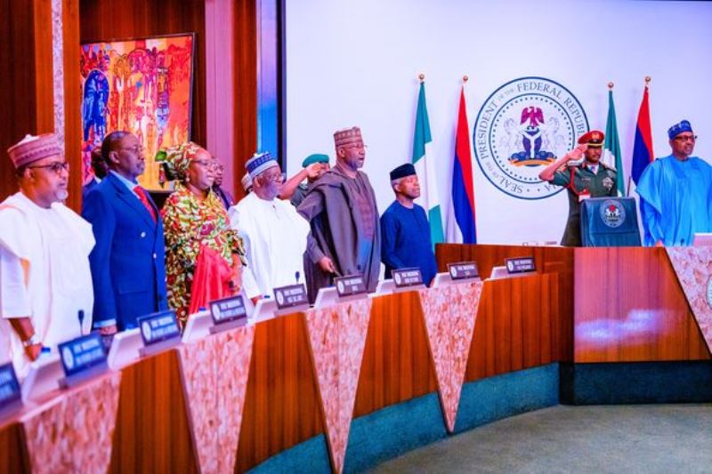 Buhari presides over FEC meeting in Abuja