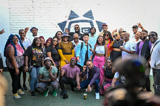 A cross-section of the Amapiano artistes and influencers