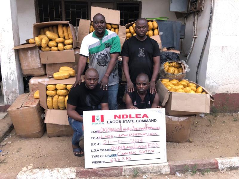 Four of the convicted drug dealers