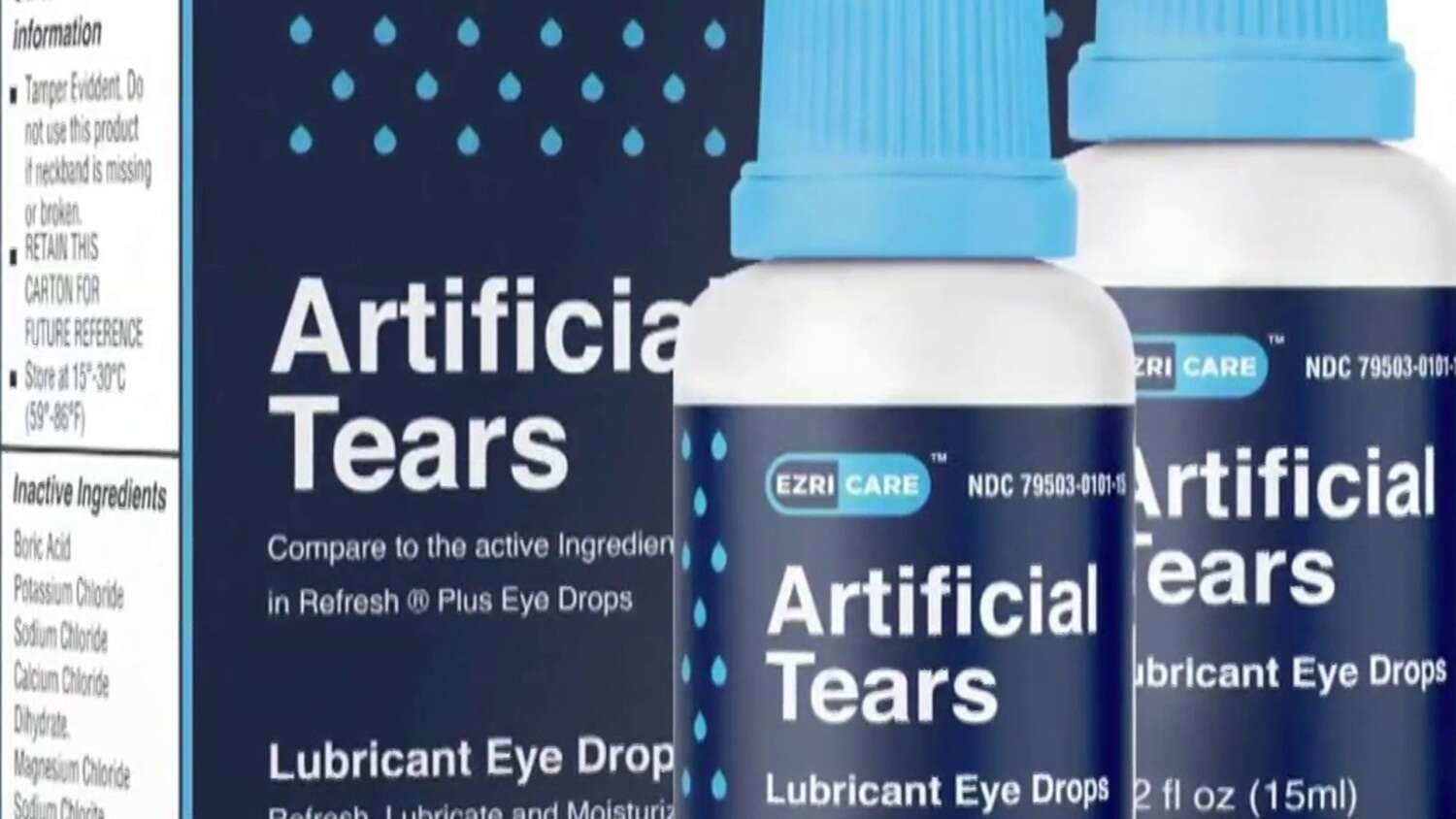 NAFDAC raises alarm over EzriCare eyedrops