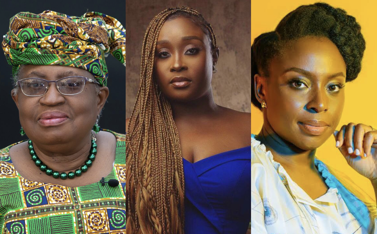 Ngozi Nkonjo Iweala, Abisola Omolade and Chimamanda Ngozi Adichie