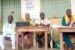 INEC officials had set up the ECWA Polling Unit 004, Olla, in Isin Local Government Area of Kwara State, waiting for registered voters.