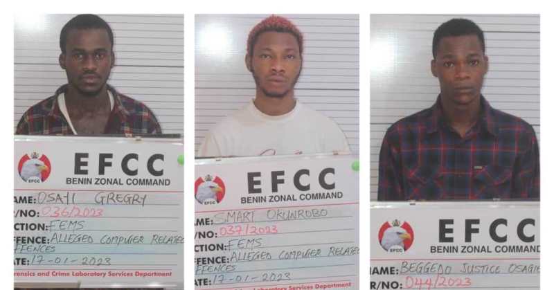 The convicted fraudsters