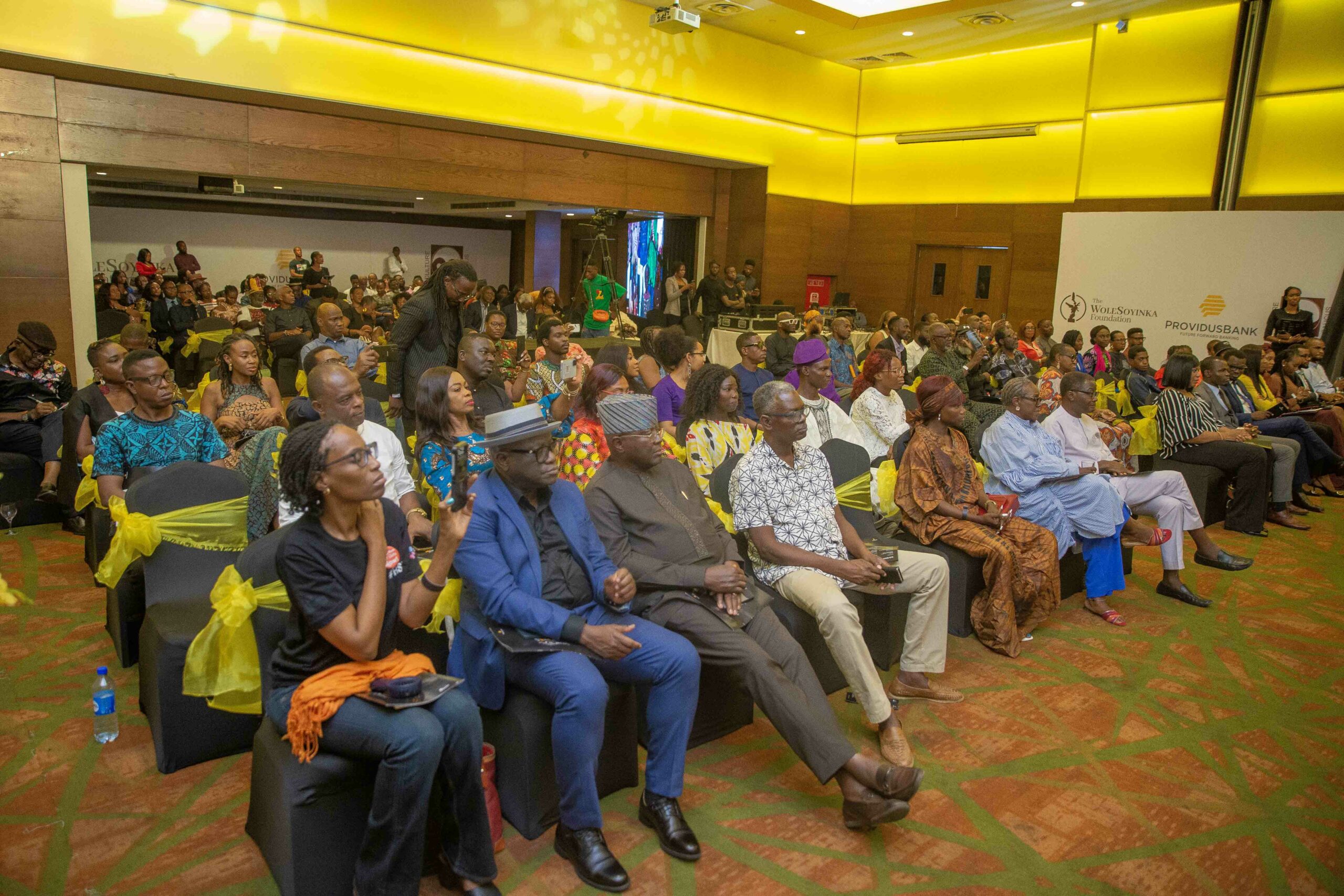 Invited guests at the World Poetry Day event held at the Eko Hotels in Lagos