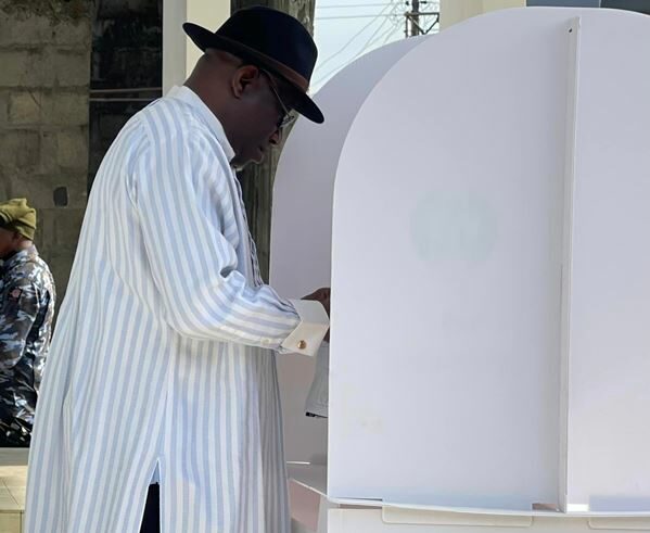 Jonathan cast his vote