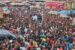 Huge crowd welcomed Obi to Anambra for campaign