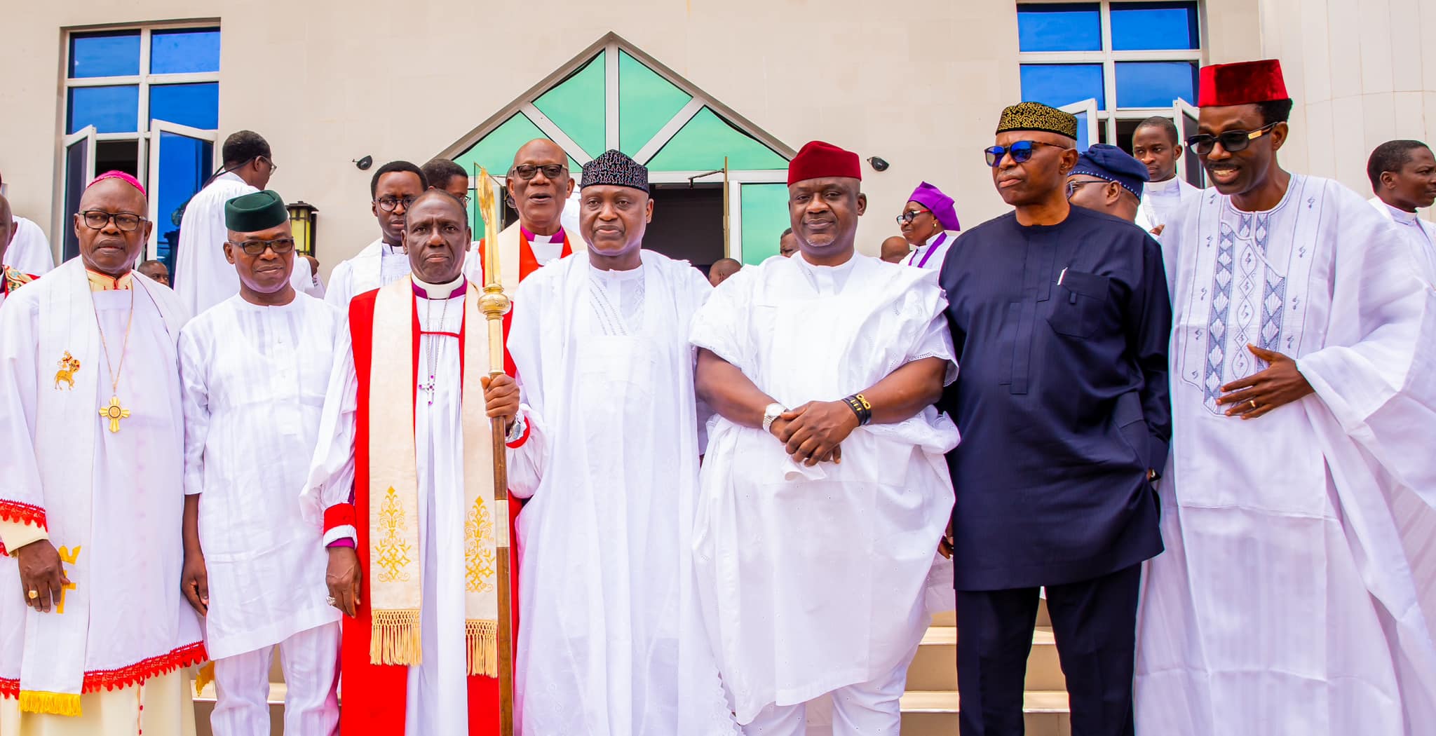 Gov. Oyebanji, Akeredolu, Mimiko, Oni celebrate Bishop Ipinmoye