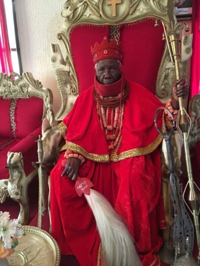 Ohworode of Olomu Kingdom, Delta, HRM Dr Richard Layeguen, OON, Royal Canon, Ogoni-Oghoro 1