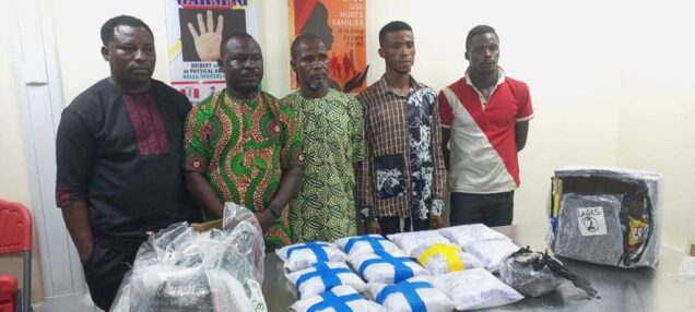drug traffickers arrested at Lagos Airport