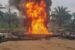 Dozens die in a multiple explosion at the scene of an illegal crude oil refining sites in Rumuekpe community in Emohua LGA of Rivers State.