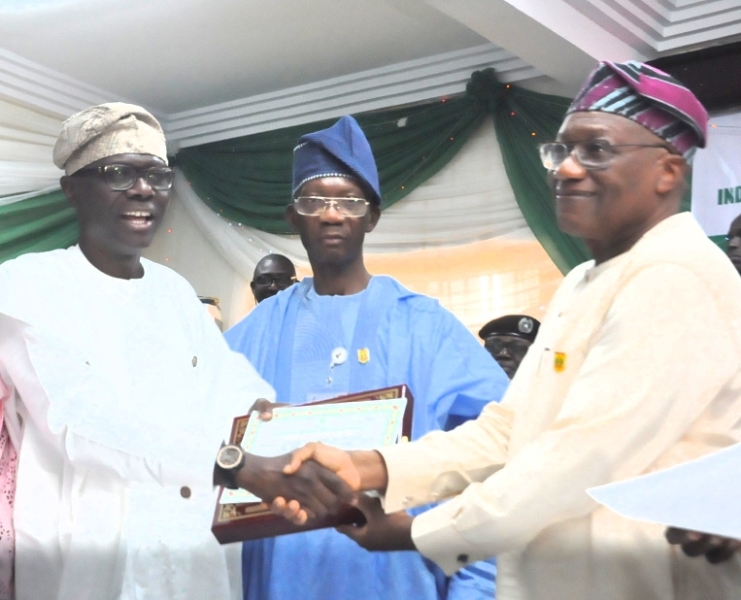 Sanwo-Olu receives certificate of return