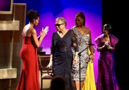 Former American first lady Michele Obama and late American writer Dr. Maya Angelou