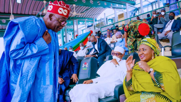 Bola Tinubu, Aisha Buhari, President Buhari